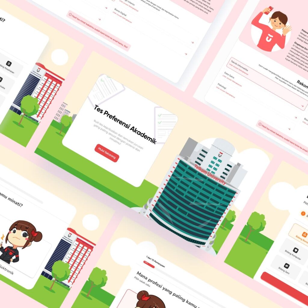 System & Aptitude Test for Telkom University - Sasana Digital Projects